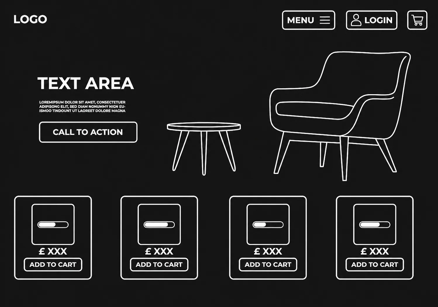 Version A ecommerce product page variation